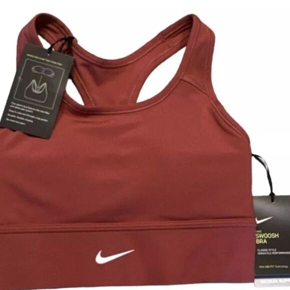 Nike Other - Nike Women’s Training Swoosh Bra Canyon Pink CZ4496-691 Medium Support Size XXL